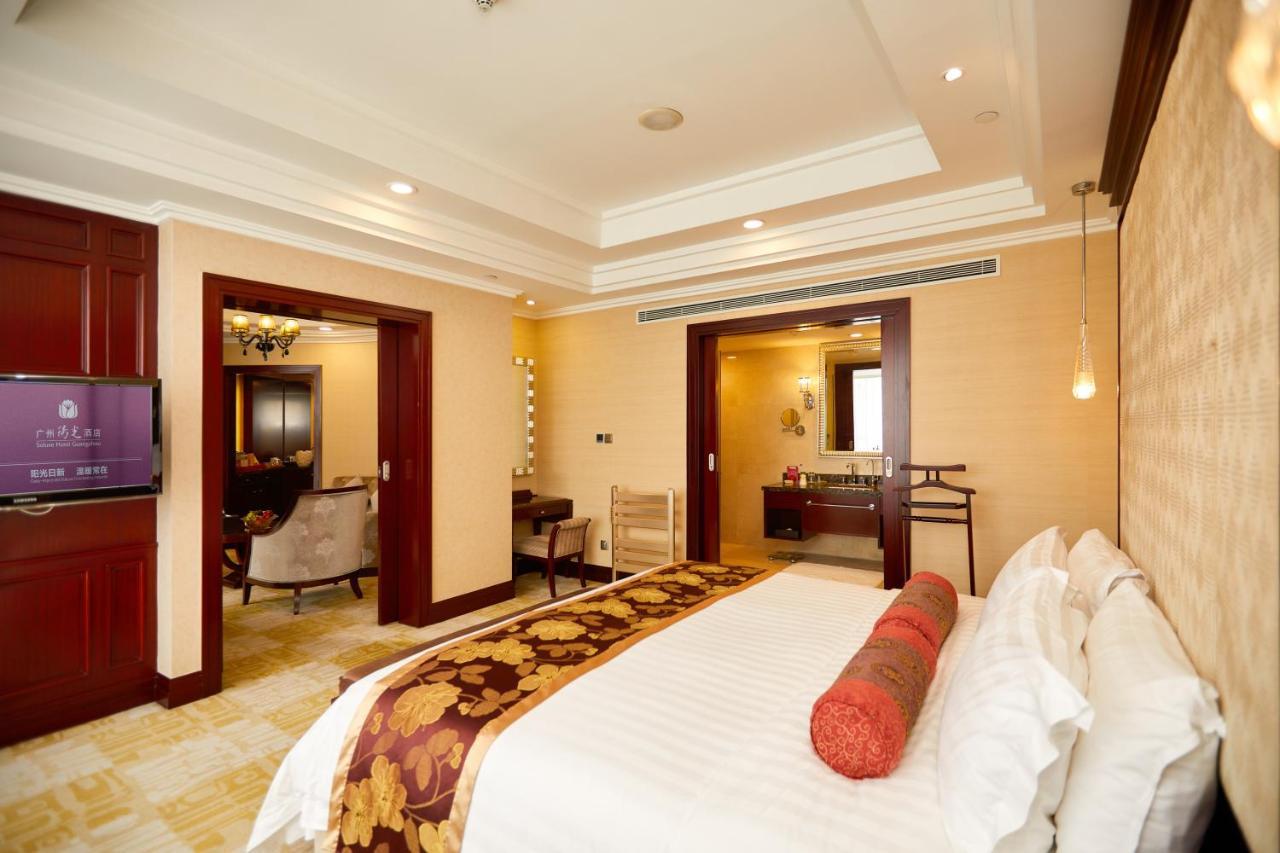 Soluxe Hotel Guangzhou - Overseas Buyers Registration Service&Canton Fair Free Shuttle Bus 15 Apr To 05 May Eksteriør bilde