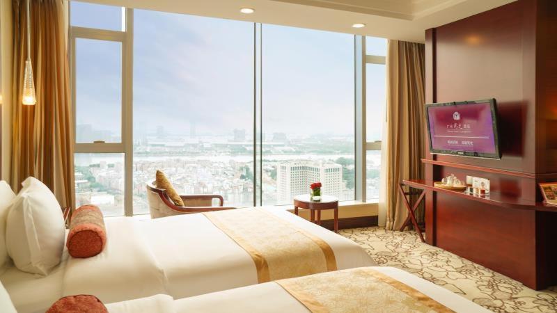 Soluxe Hotel Guangzhou - Overseas Buyers Registration Service&Canton Fair Free Shuttle Bus 15 Apr To 05 May Eksteriør bilde