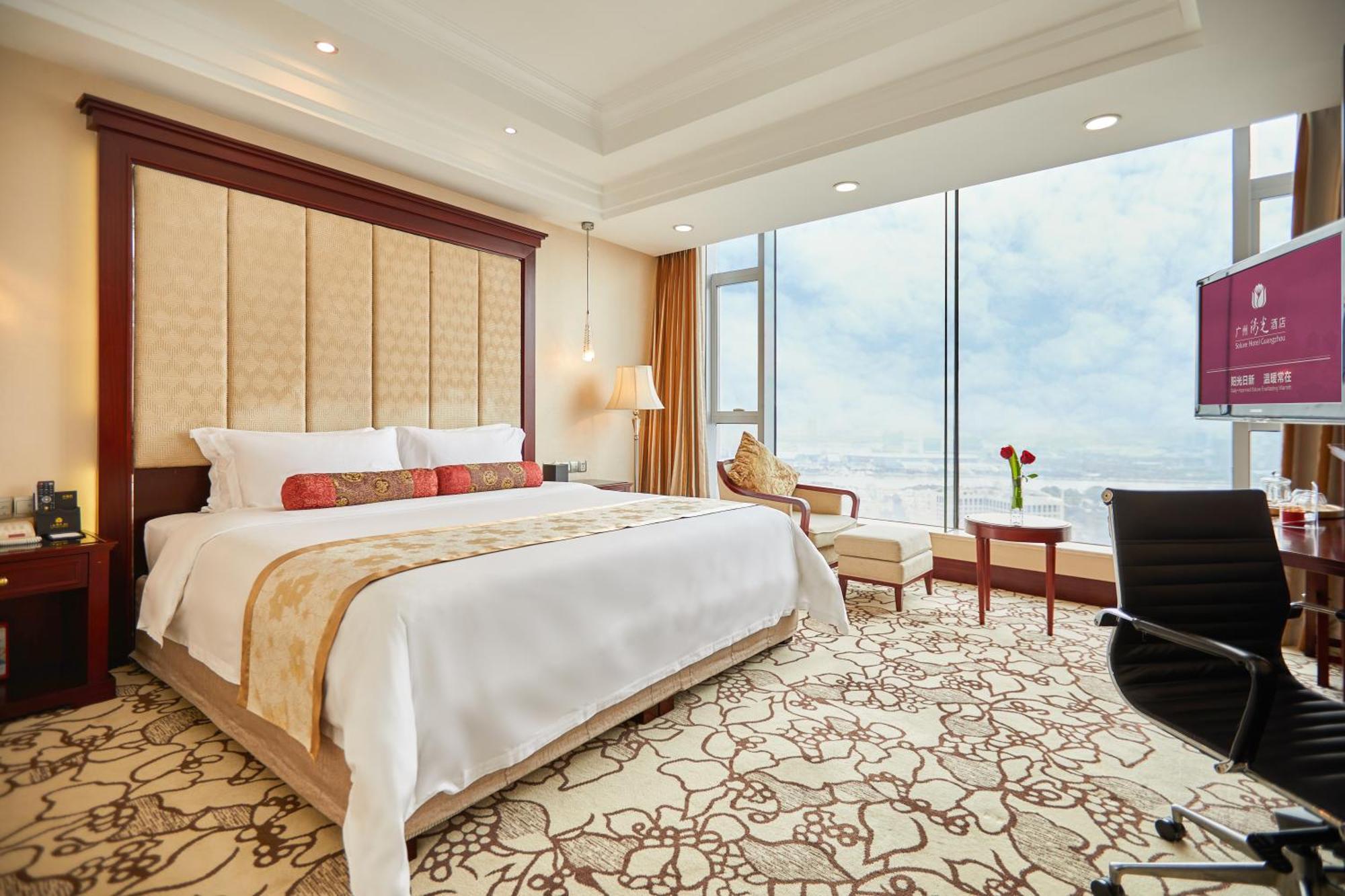 Soluxe Hotel Guangzhou - Overseas Buyers Registration Service&Canton Fair Free Shuttle Bus 15 Apr To 05 May Eksteriør bilde